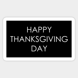 happy thanksgiving day Sticker